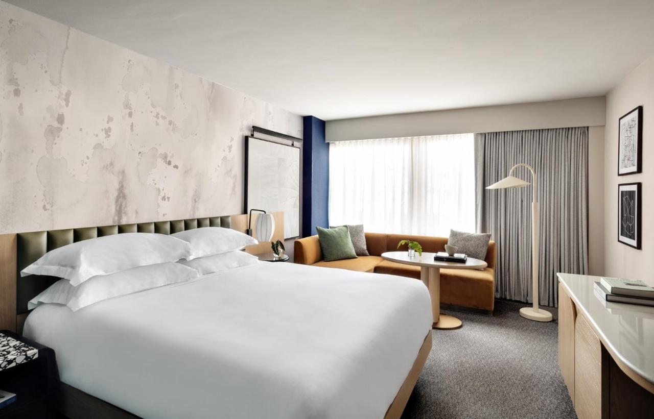 纽约 时代广场希尔顿花园旅馆酒店 外观 照片 A guest room at the Hotel Zags