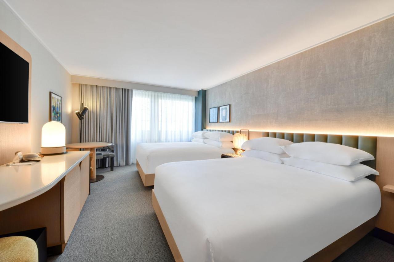 纽约 时代广场希尔顿花园旅馆酒店 外观 照片 A guest room at the Hotel Zags