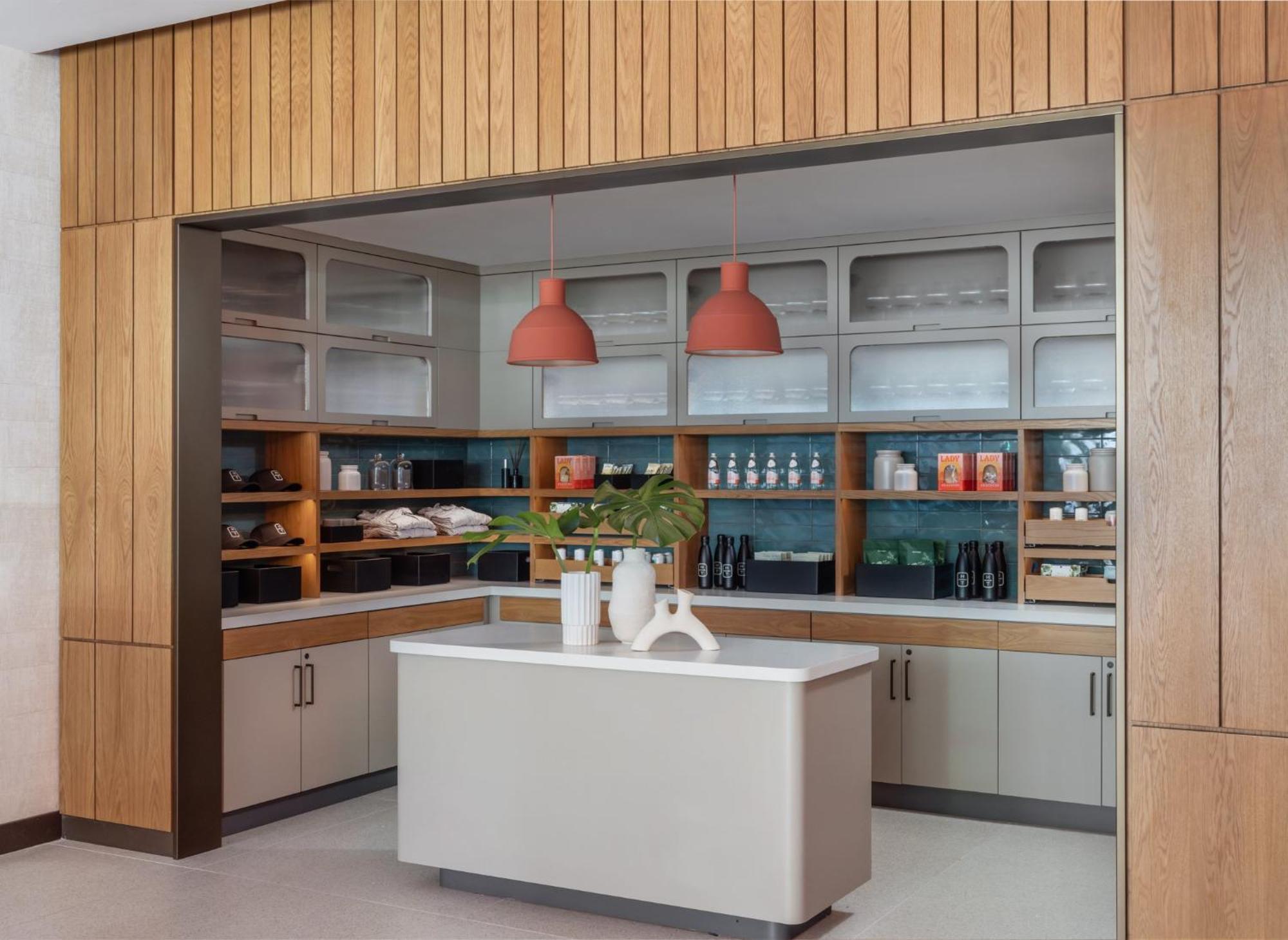 纽约 时代广场希尔顿花园旅馆酒店 外观 照片 A kitchen