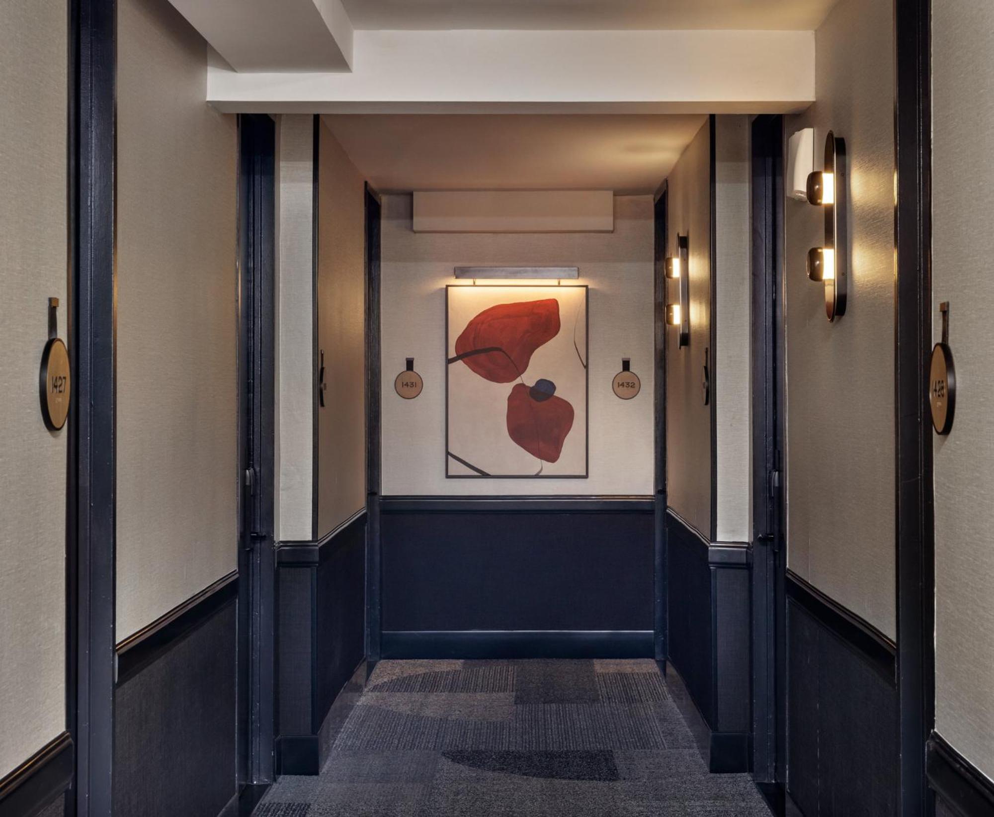 纽约 时代广场希尔顿花园旅馆酒店 外观 照片 Corridor