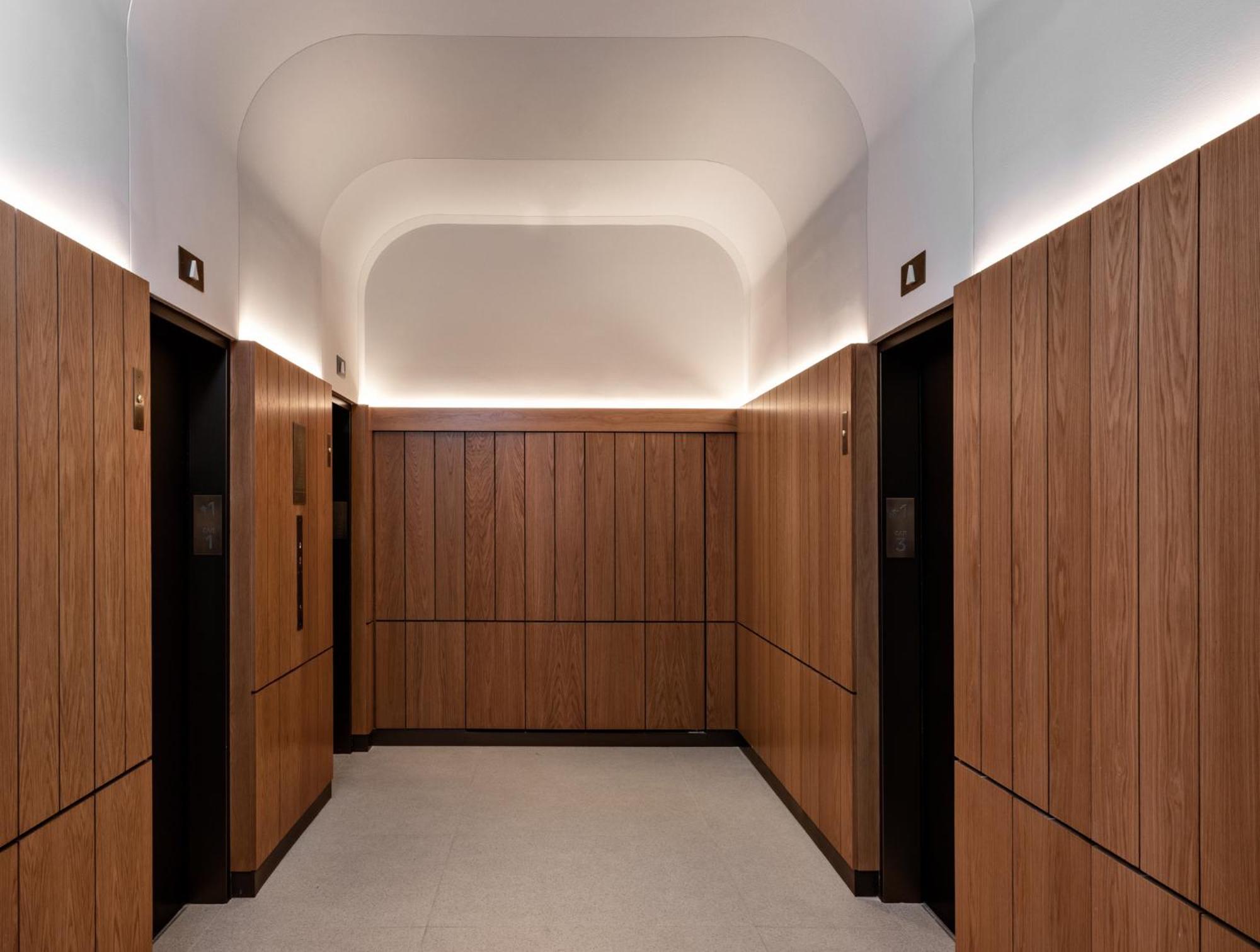 纽约 时代广场希尔顿花园旅馆酒店 外观 照片 The interior of the new building