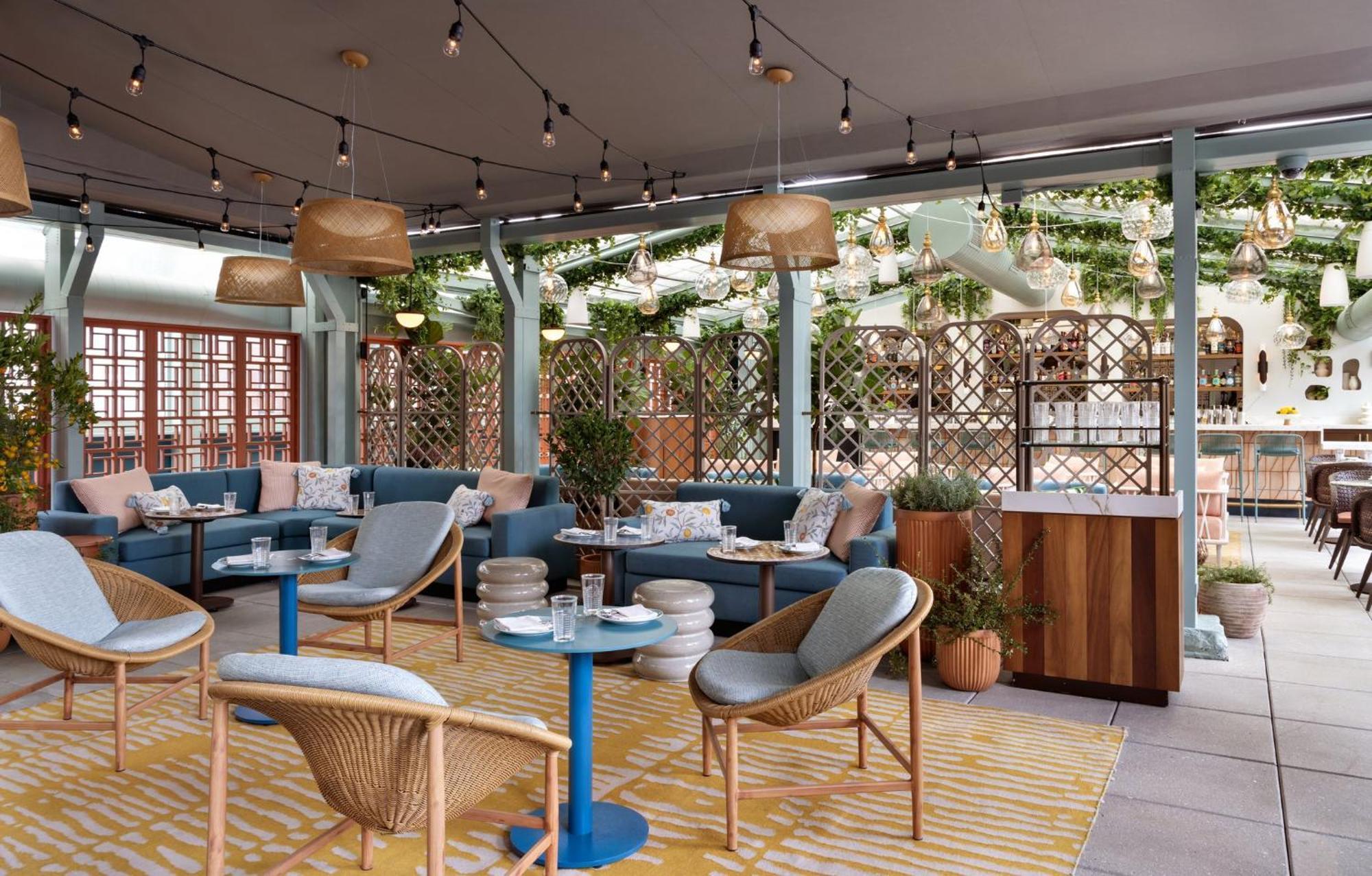 纽约 时代广场希尔顿花园旅馆酒店 外观 照片 The Terrace at The Standard East Village