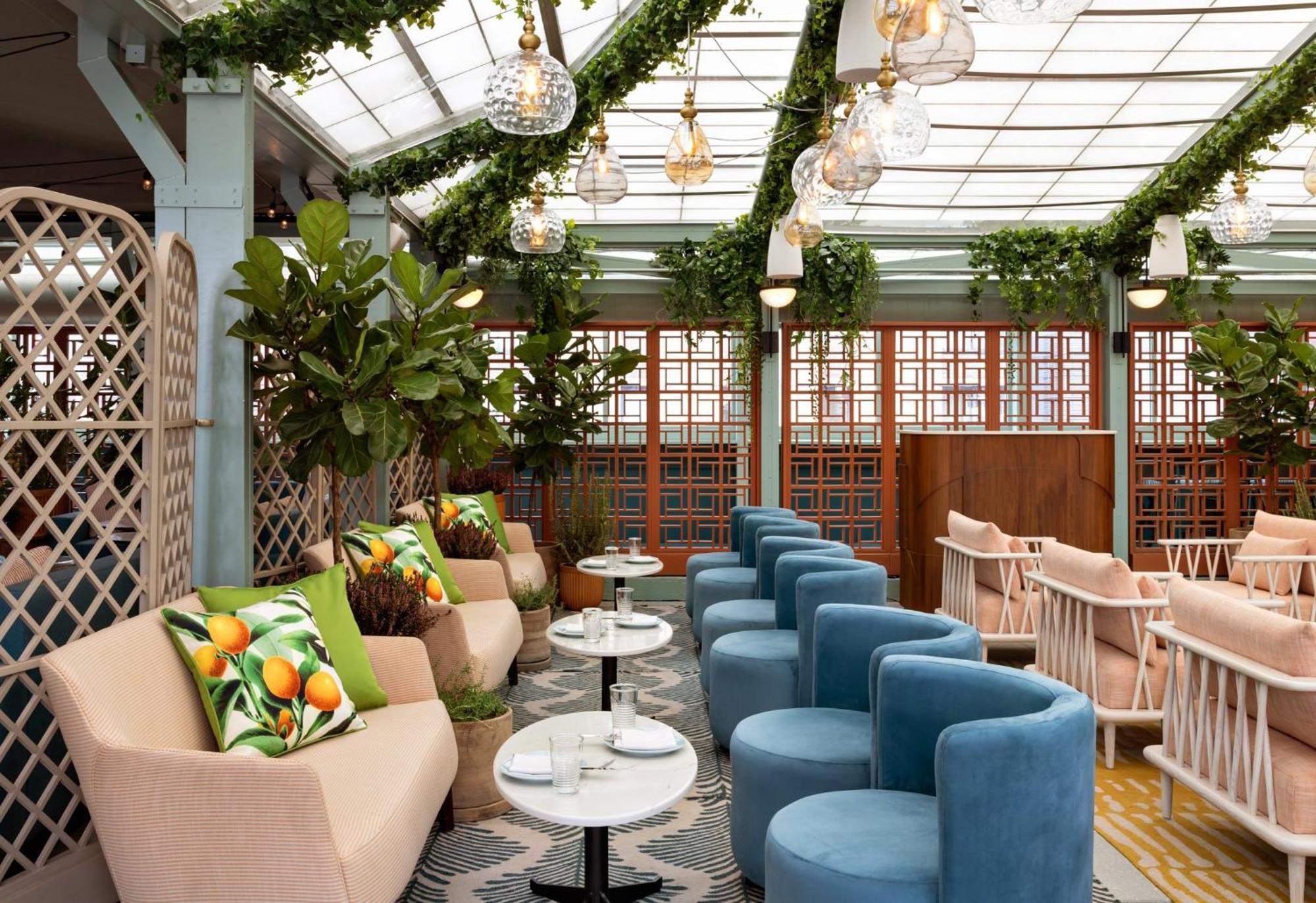 纽约 时代广场希尔顿花园旅馆酒店 外观 照片 The Terrace at The Standard London