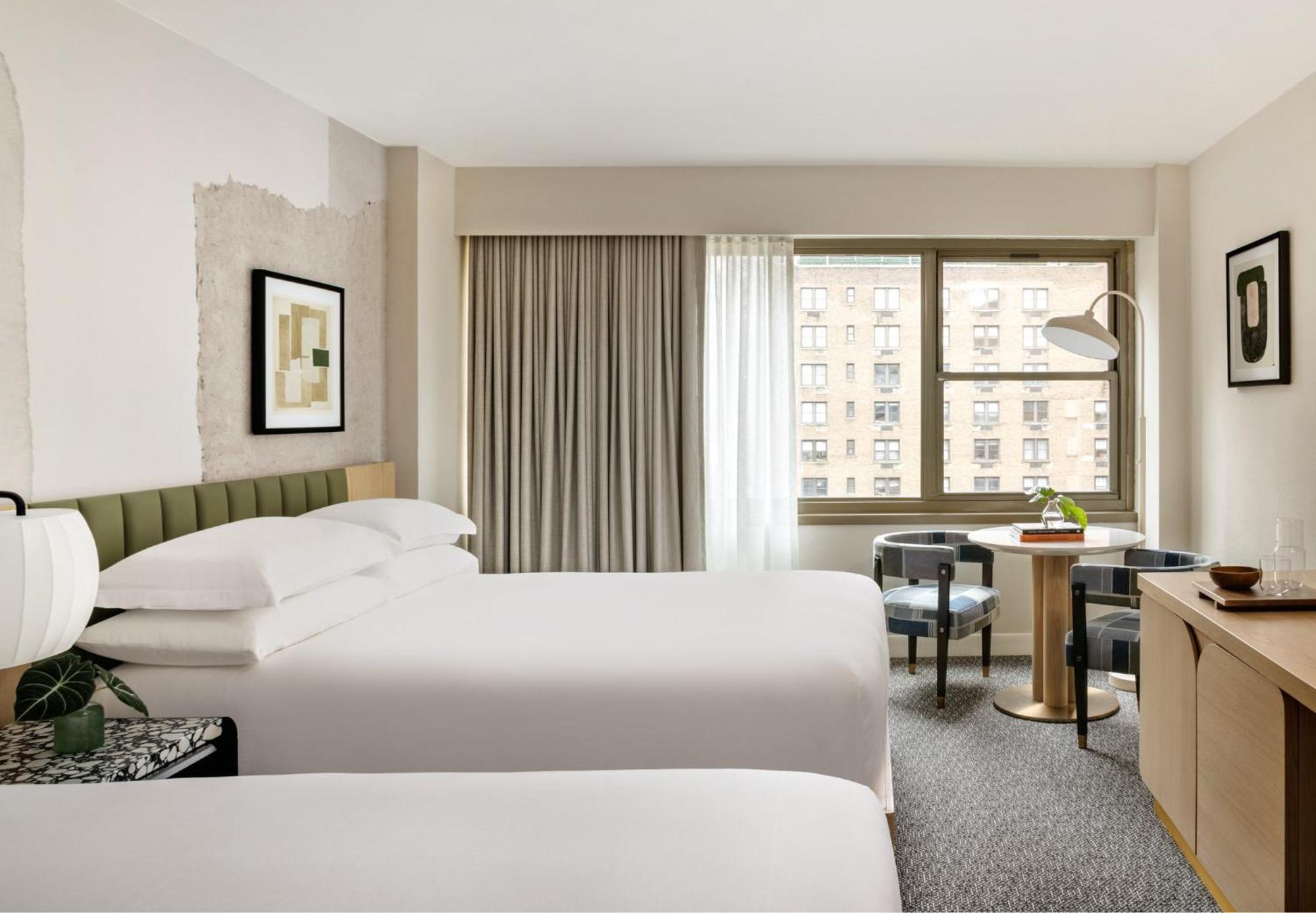 纽约 时代广场希尔顿花园旅馆酒店 外观 照片 A room at the Hotel 57